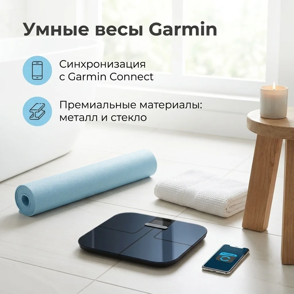 Напольные весы Garmin Index™ S2 черные (02294-12)