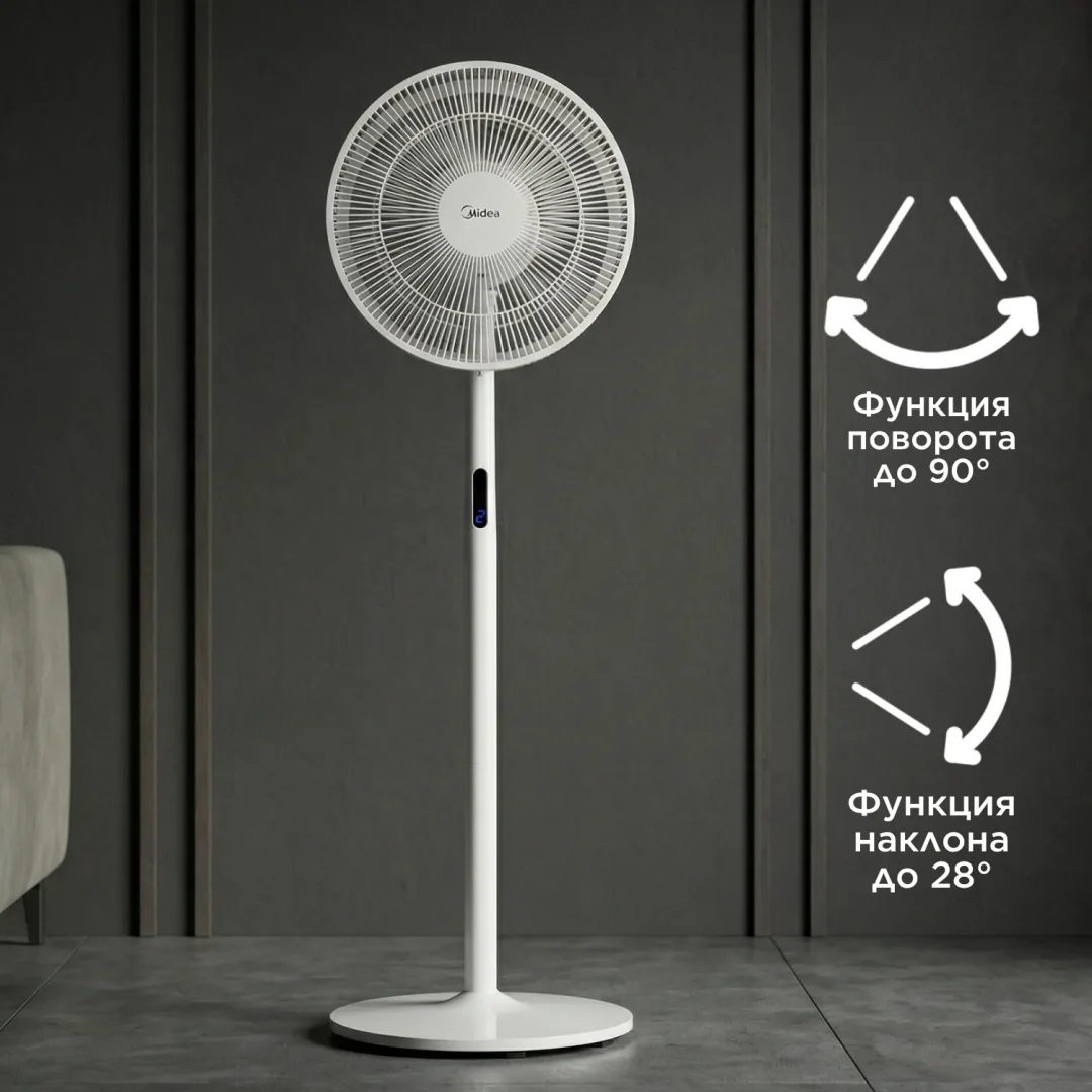 Вентилятор Midea FS40-18BRA белый