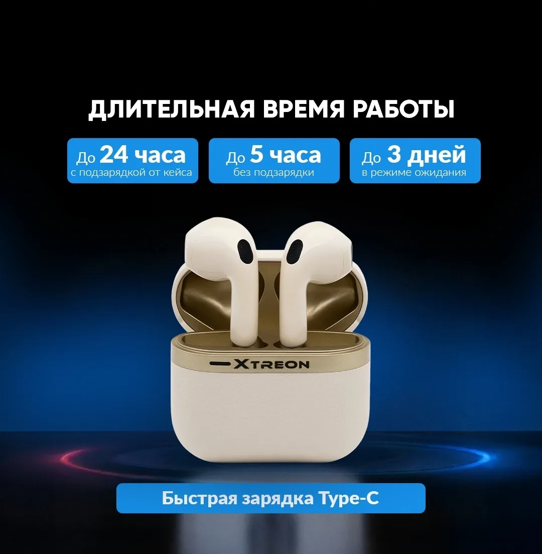 Наушники Xtreon K28 белый