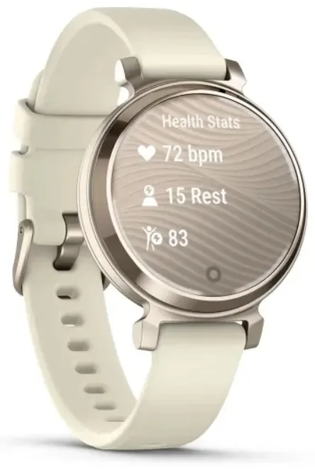 Смарт-часы Garmin Lily 2 25 мм серебристый-бежевый-бежевый (02839-70)