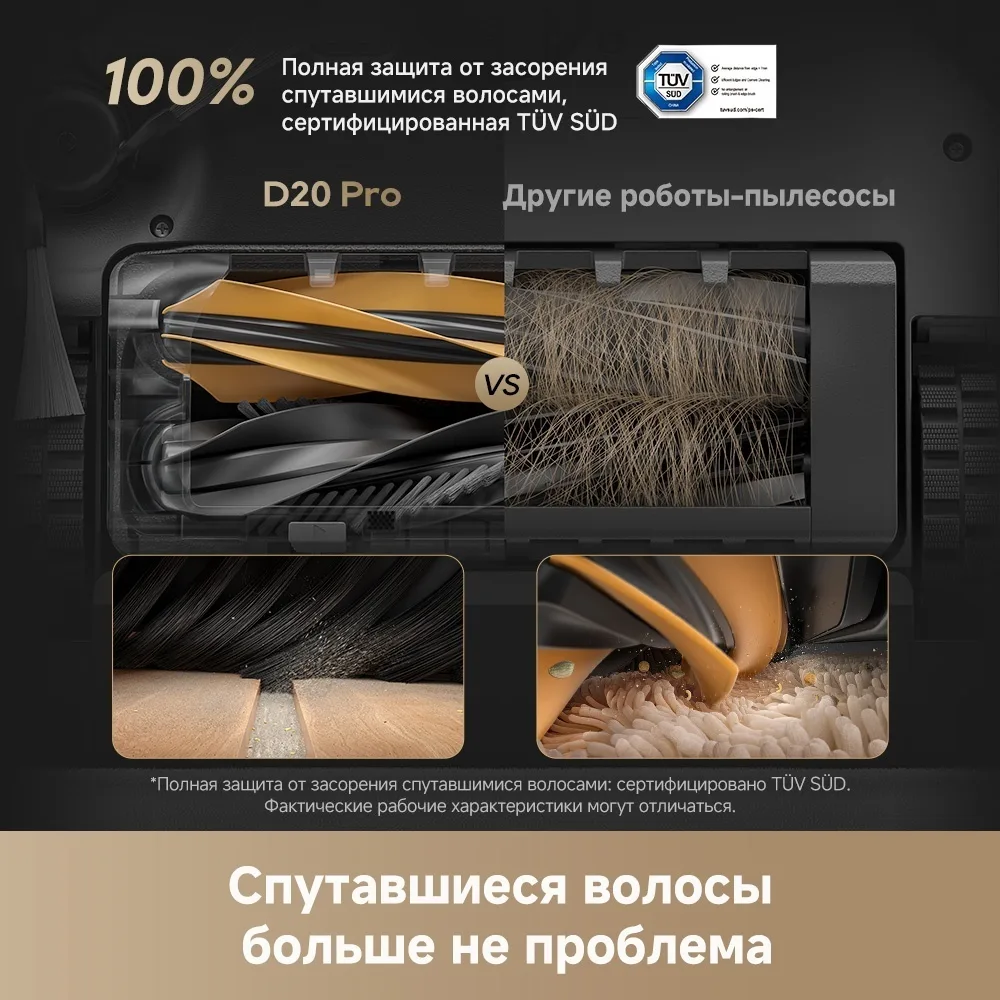 Робот-пылесос Dreame D20 Pro Черный
