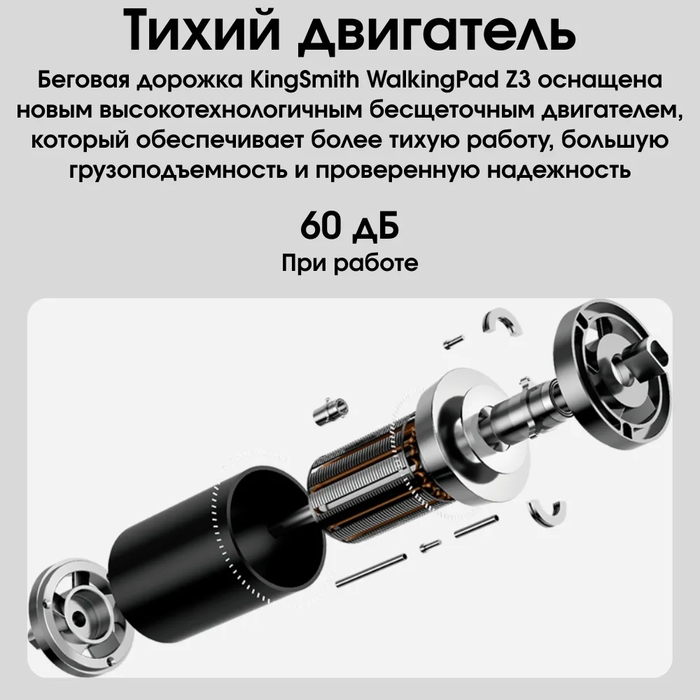 Беговая дорожка KINGSMITH WalkingPad Z3 WP400F42