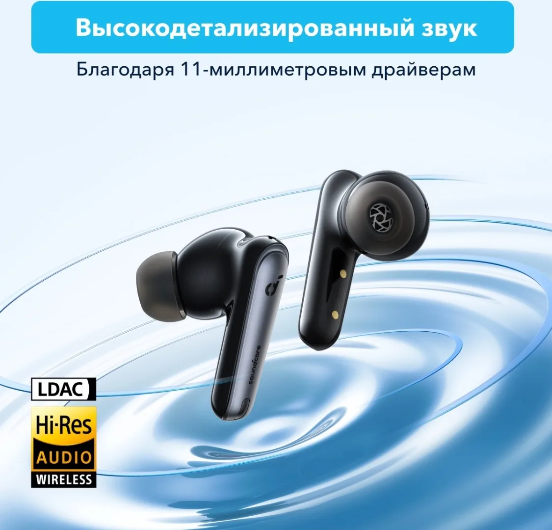 Наушники Soundcore Liberty 4 NC Black