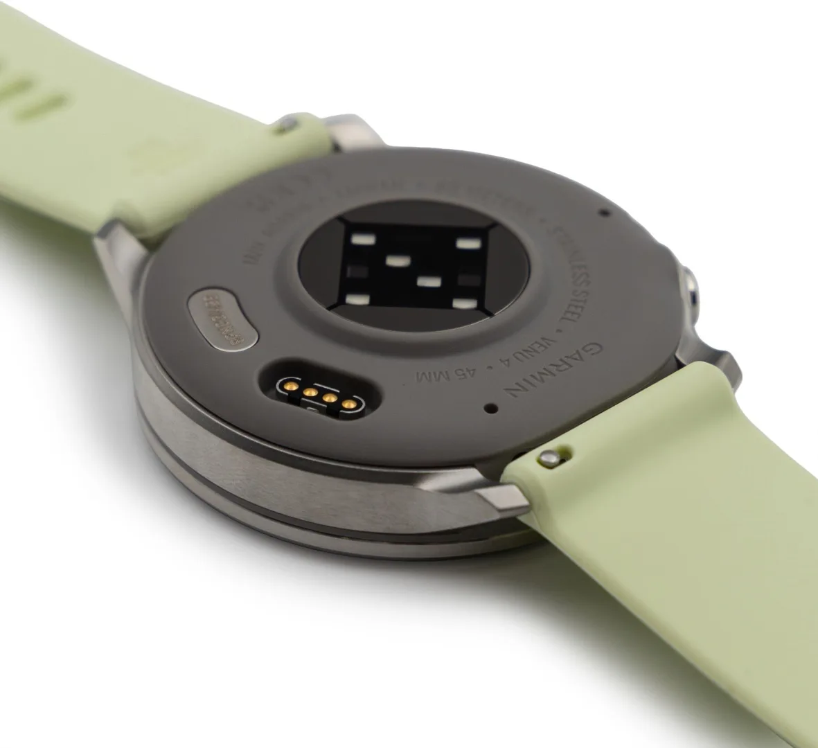 Смарт-часы Garmin Venu 4 45 мм серебристый-желтый (03014-02)