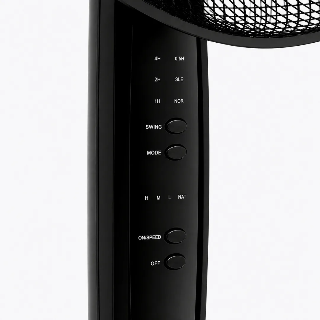 Вентилятор напольный Nexme FS-40H-1 Черный