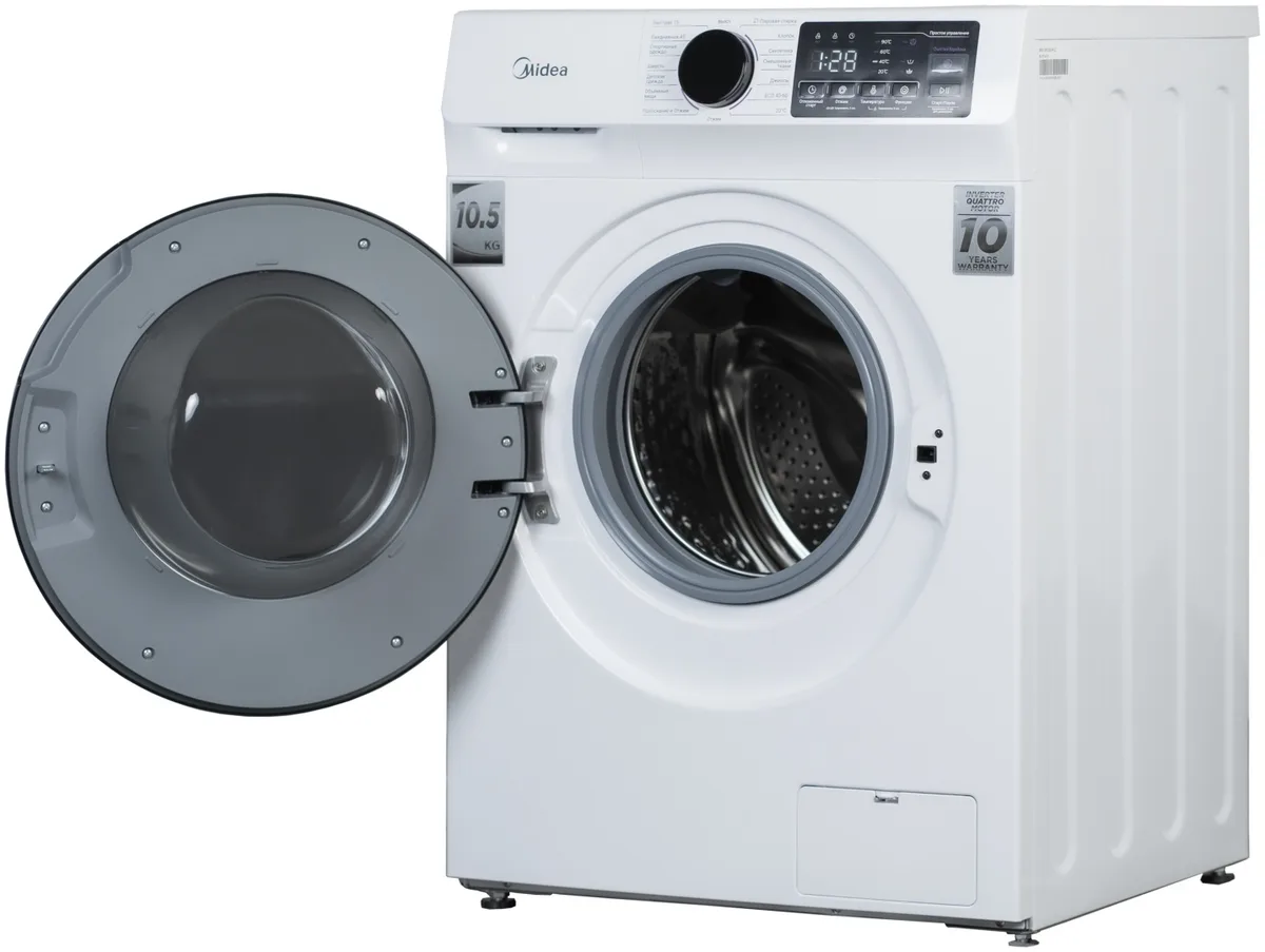 Стиральная машина Midea MFN11W105B/W-KZ