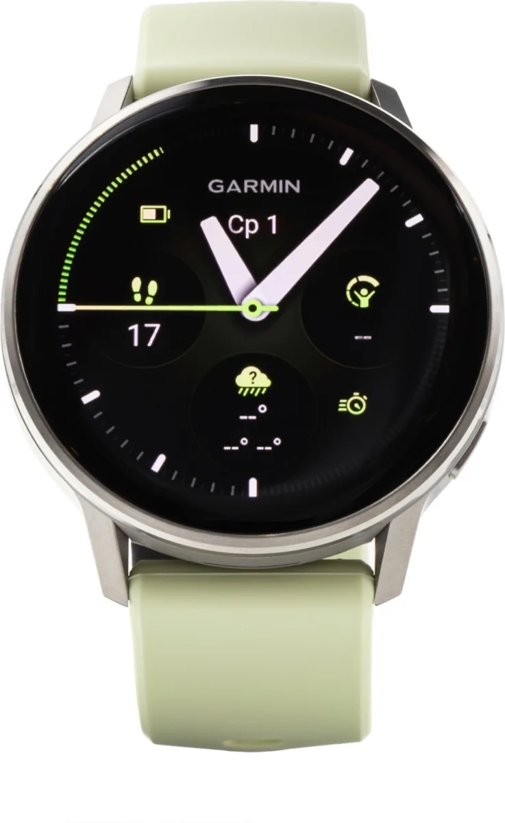 Смарт-часы Garmin Venu 4 45 мм серебристый-желтый (03014-02)
