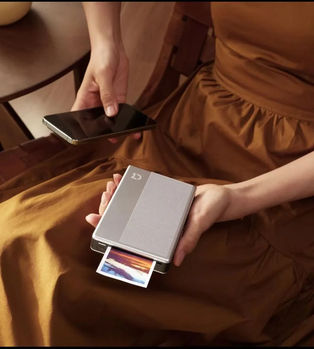 Портативный фотопринтер Xiaomi Photo Printer 1S Белый