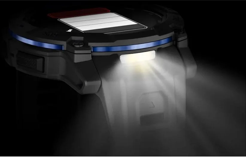 Смарт-часы Garmin Instinct 3 50 мм черный-синий (03020-03)