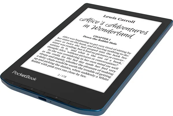 Электронная книга PocketBook PB634-A-CIS лазурный