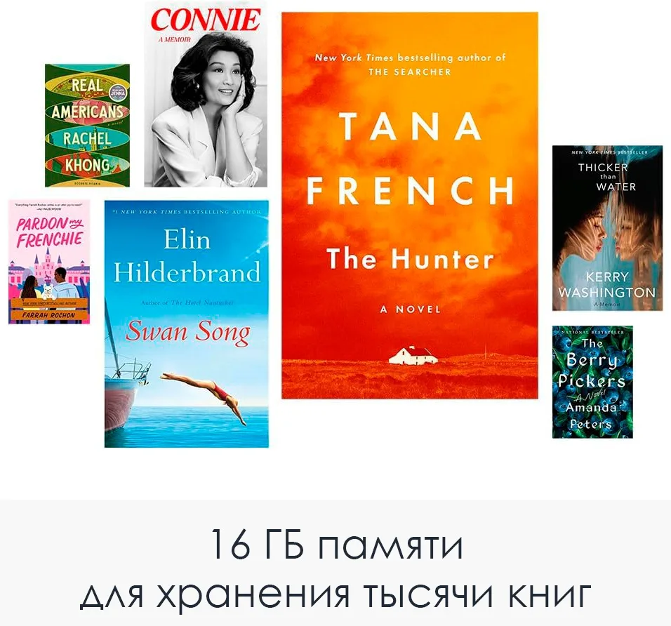 Электронная книга Amazon Kindle 2024 16GB черный