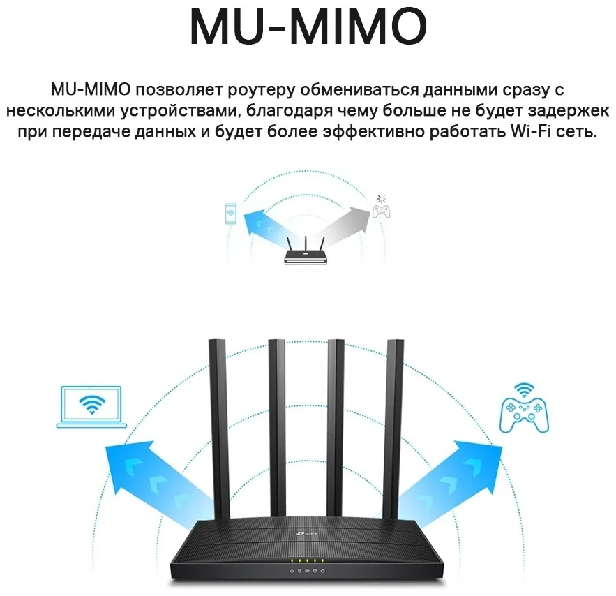 Маршрутизатор TP-Link Archer C6U