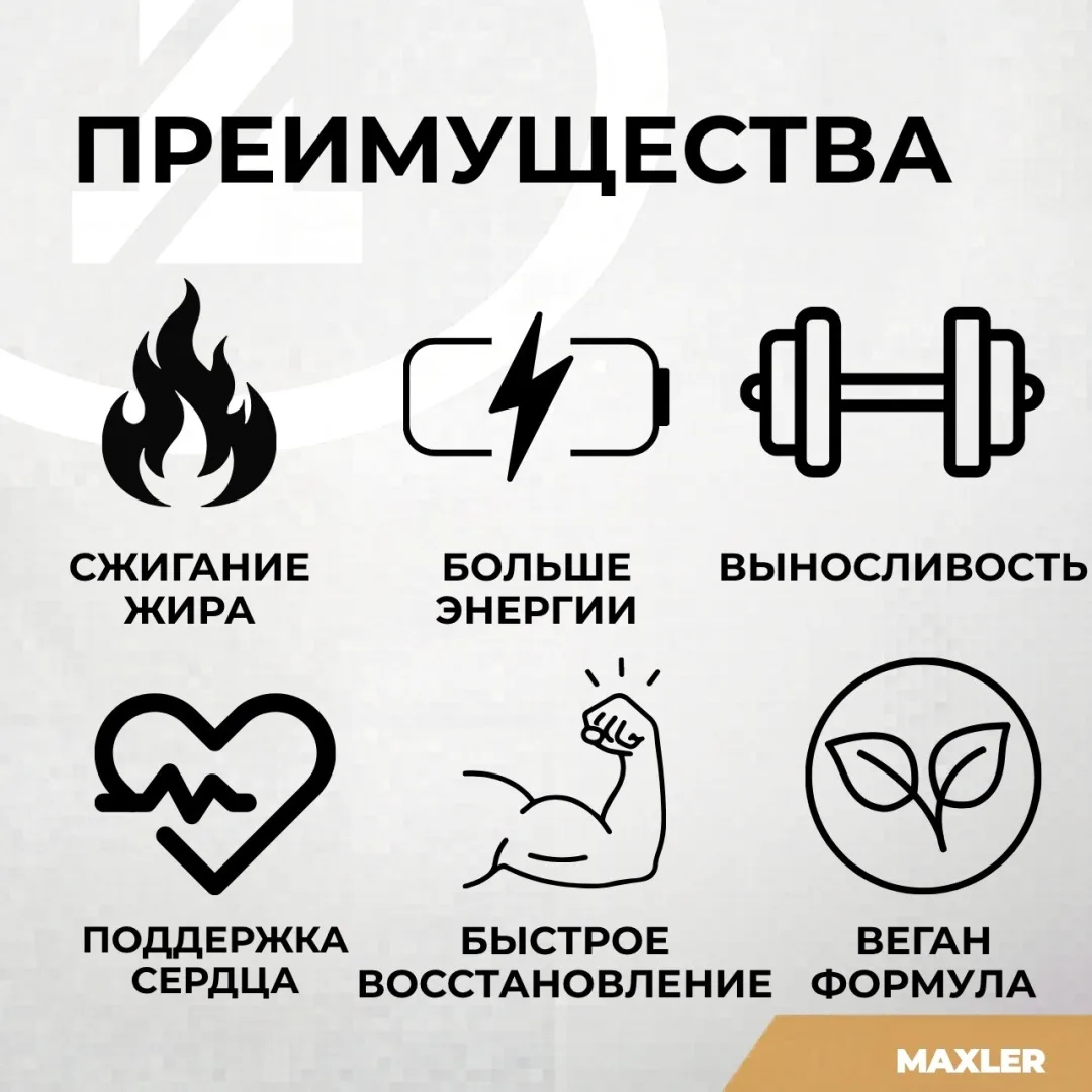 Аминокислота Maxler L-Carnitine 750 N/A 100 caps (2152)