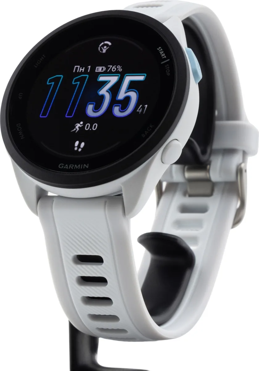 Смарт-часы Garmin Forerunner 165 белый (02863-21)