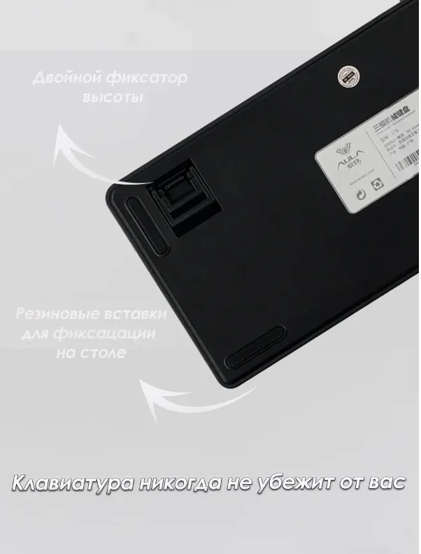 Клавиатура AULA F75 Blank Розовый (3164)