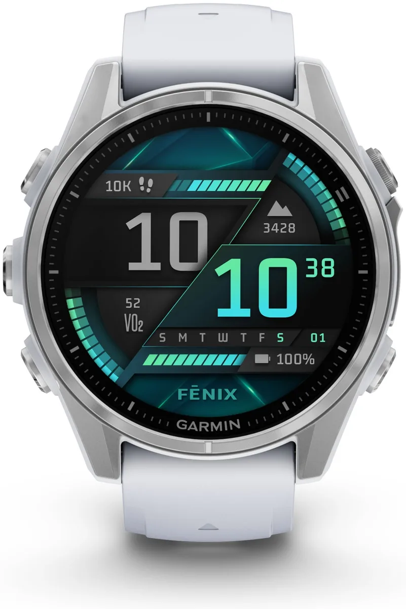 Смарт-часы Garmin Fenix 8 43 мм белый (02903-00)
