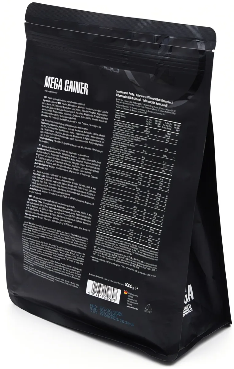Гейнер Maxler Mega Gainer Chocolate 1000г (7697)