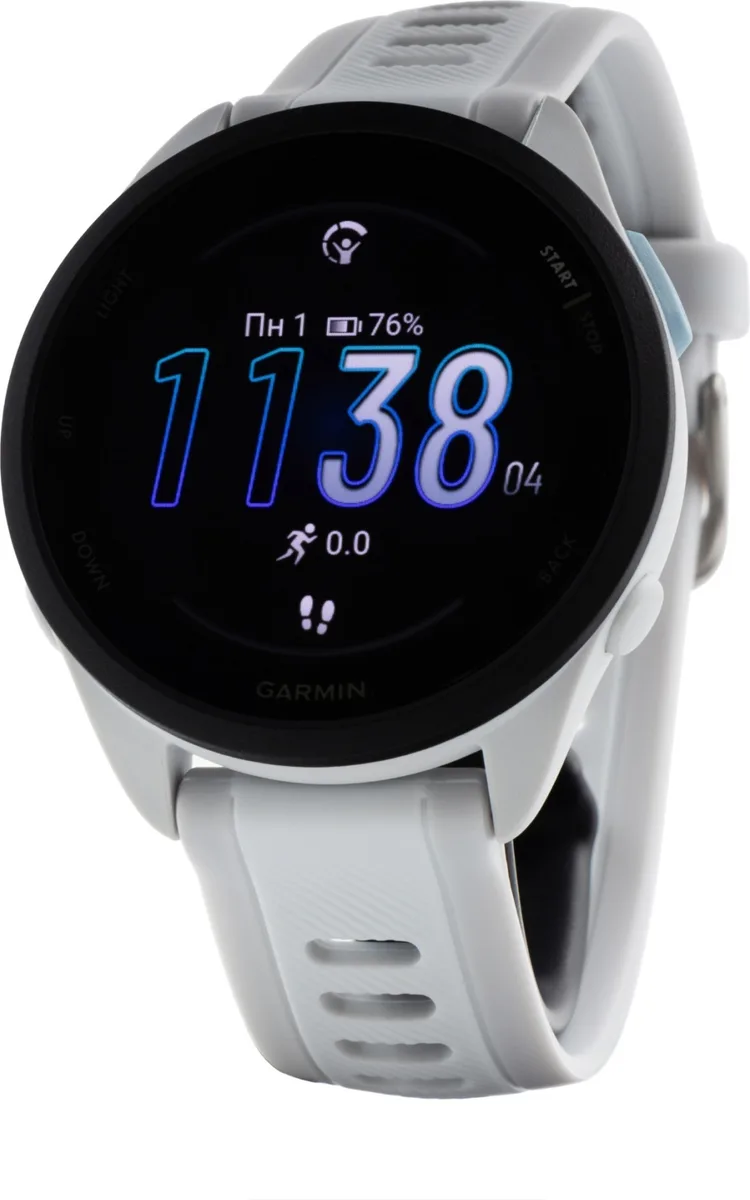 Смарт-часы Garmin Forerunner 165 белый (02863-21)