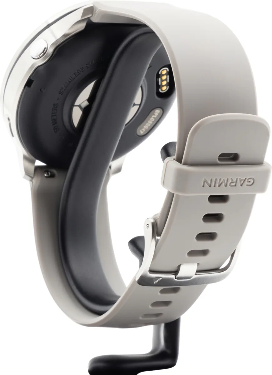 Смарт-часы Garmin Venu 4 45 мм серебристый-серый (03014-01)
