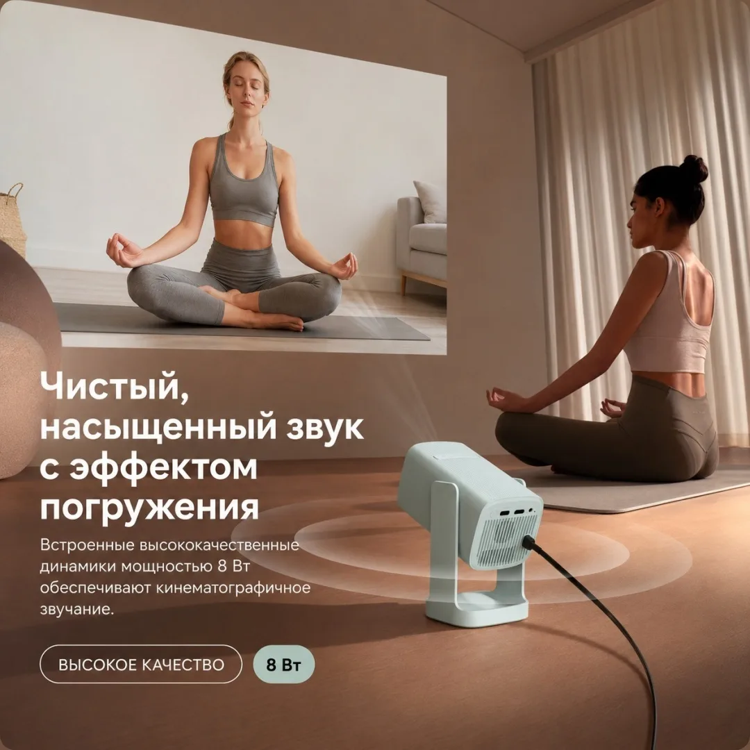 Проектор Wanbo Cube 1 Голубой