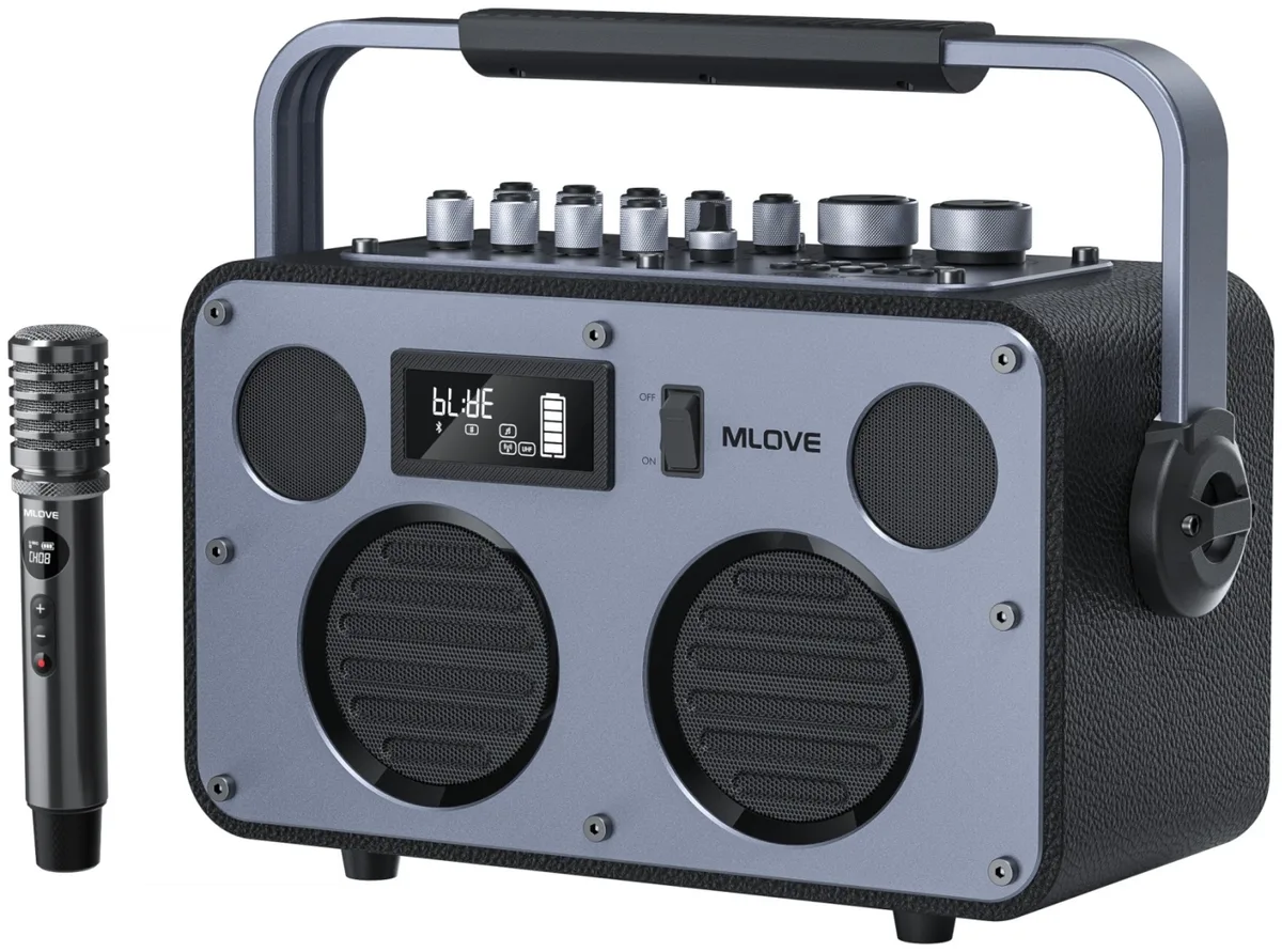 Портативная колонка MLOVE S3 PRO Черный
