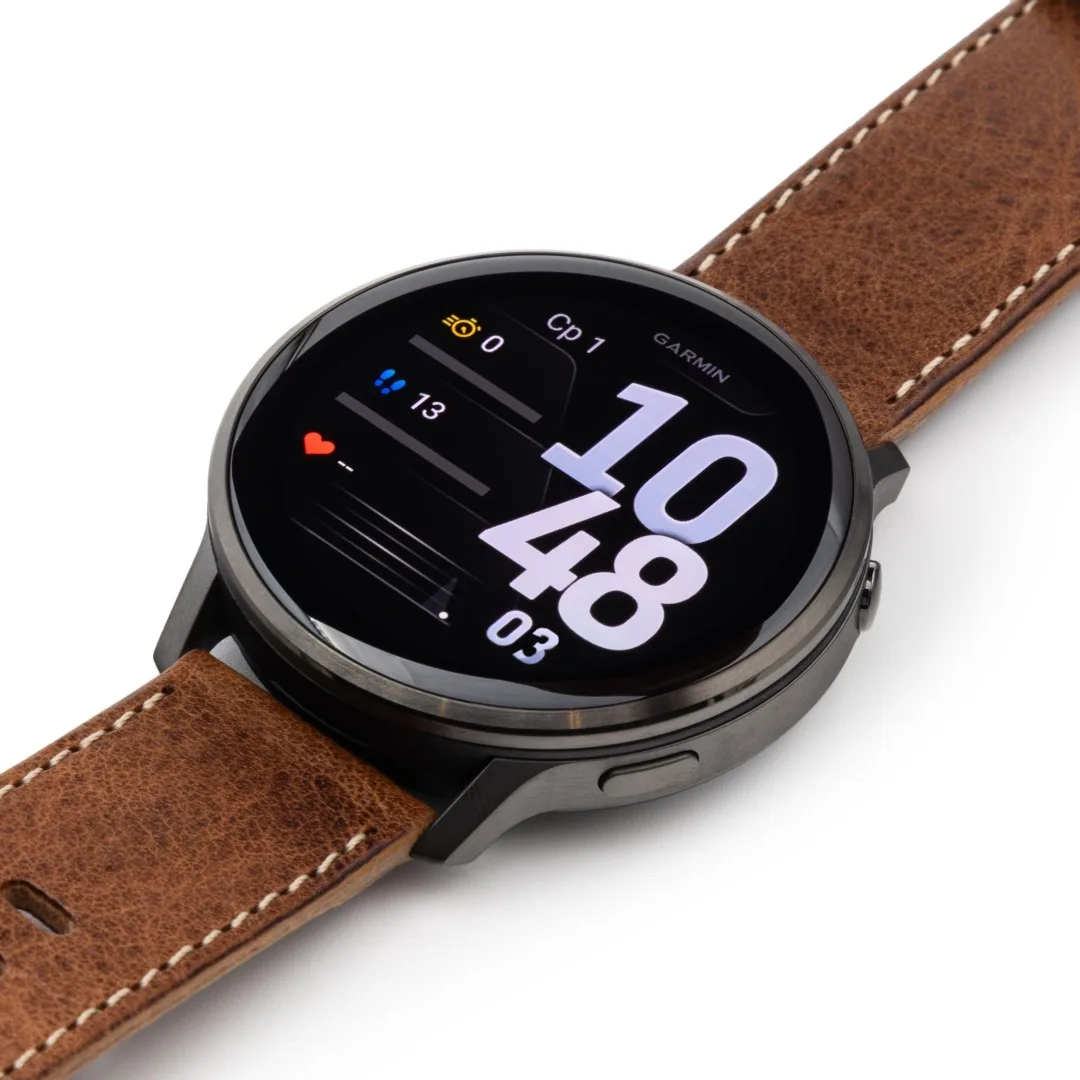 Смарт-часы Garmin VENU 4 45 мм черный-коричневый (03014-03)