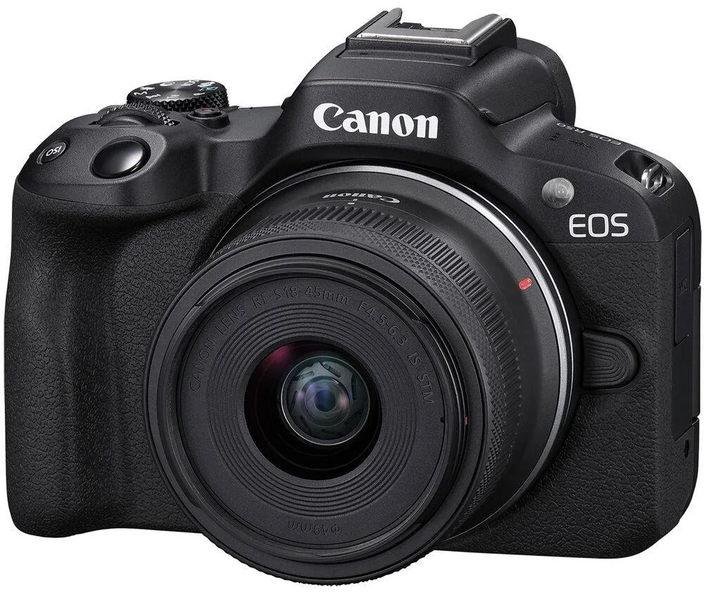 Фотокамера Canon EOS R50 + RF-S 18-45 mm IS STM Black
