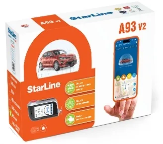 Автосигнализация StarLine A93 v2 2CAN-2LIN LTE ECO