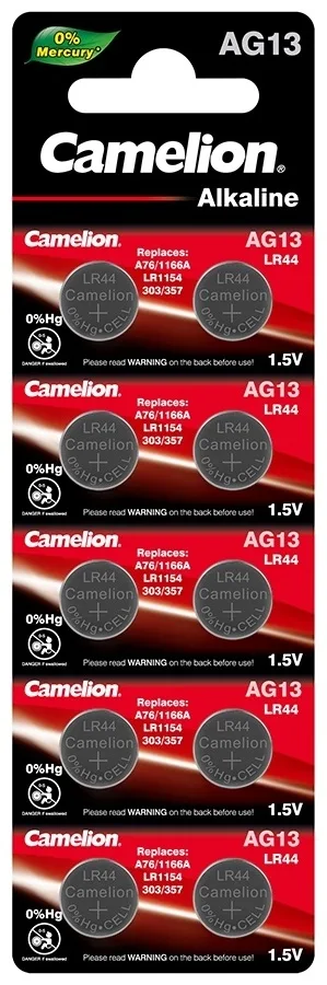 Батарейка CAMELION Alkaline AG13-BP10 10 шт. в блистере