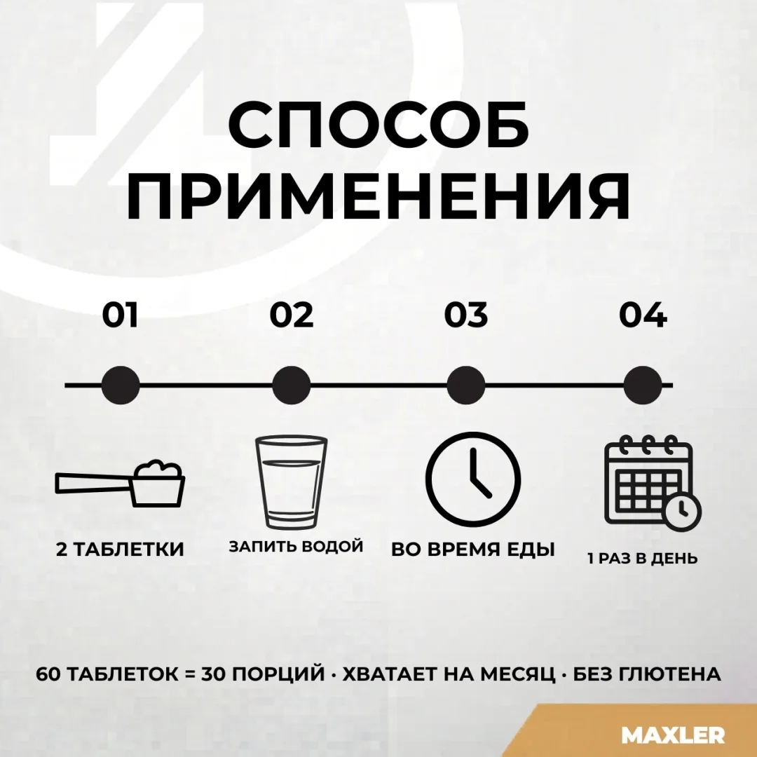 Витамин Maxler Magnesium B6 таблетки 60 шт (1217)