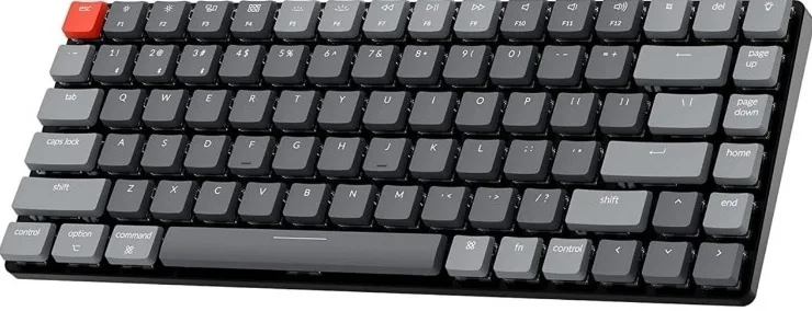 Клавиатура беспроводная Keychron K3 Keychron Gateron HotSwap Brown Switch серый (RU)