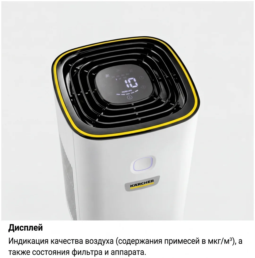 Очиститель воздуха Karcher AF20 Белый