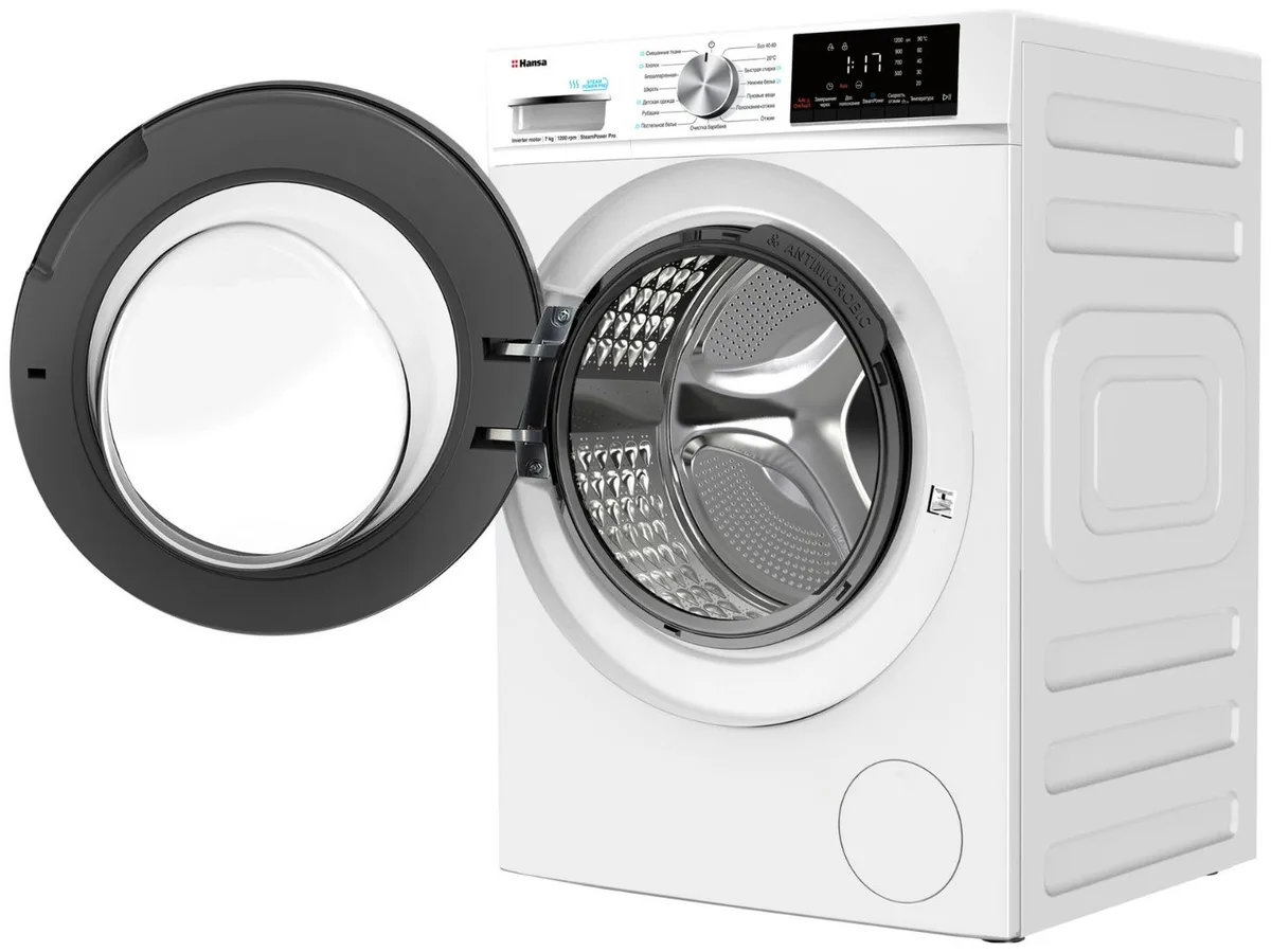Стиральная машина Hansa WHG7120W Белый