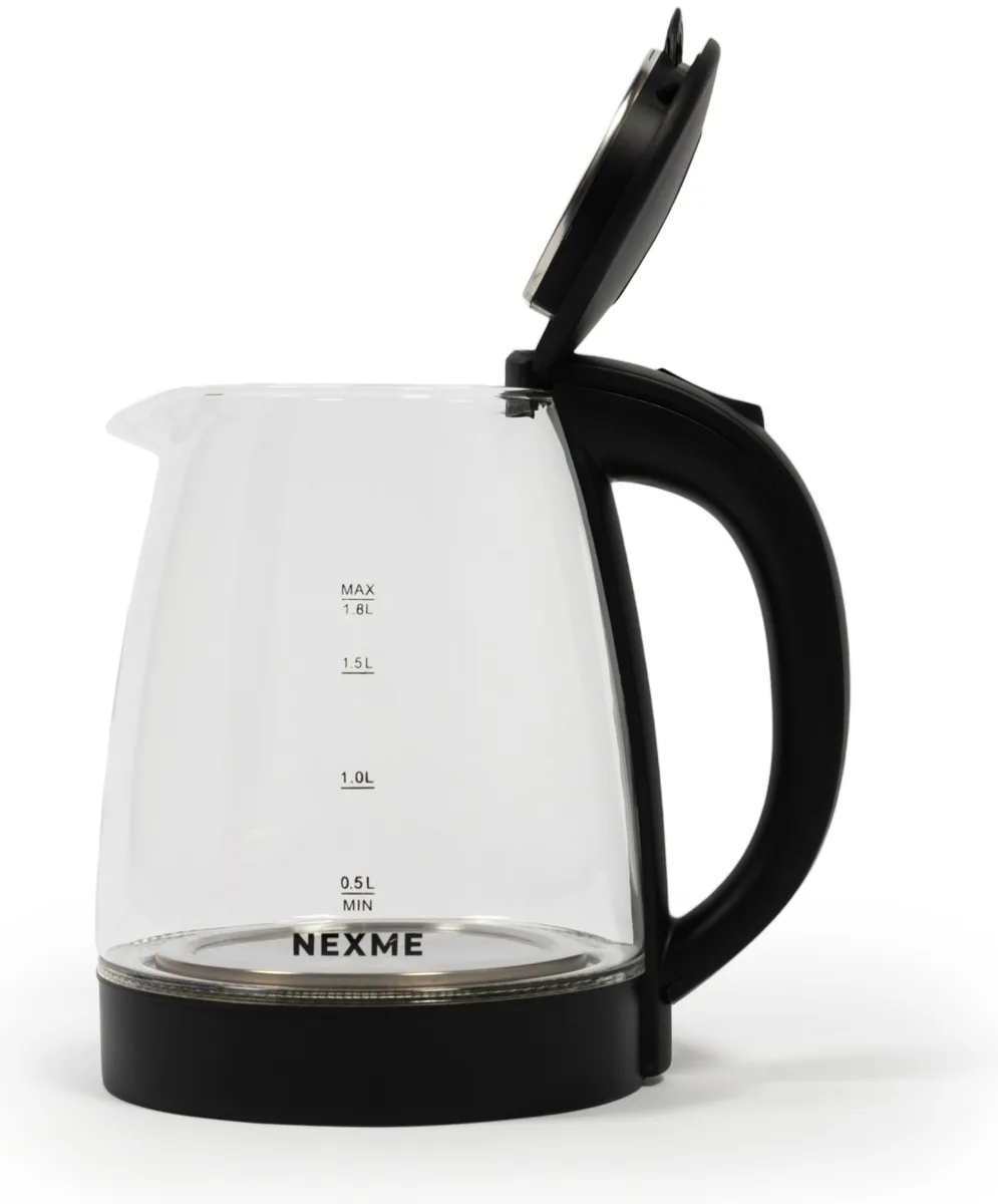 Чайник электрический NEXME JM-109 стеклянный