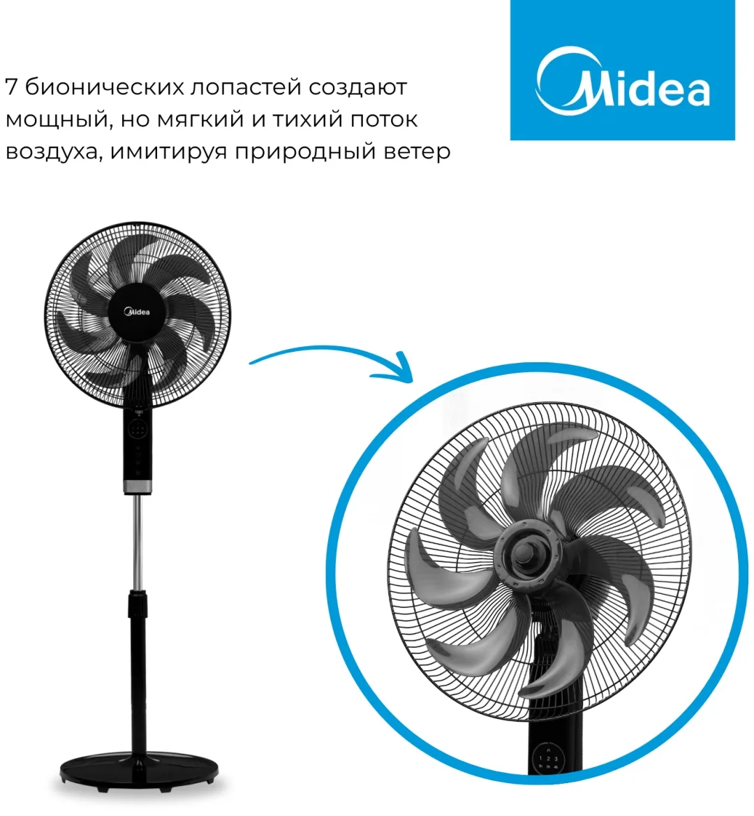 Вентилятор Midea FS4070D