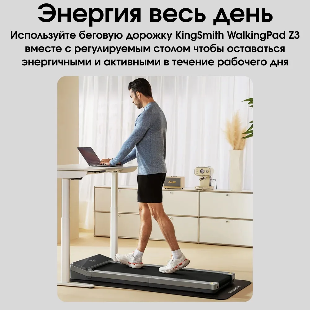 Беговая дорожка KINGSMITH WalkingPad Z3 WP400F42