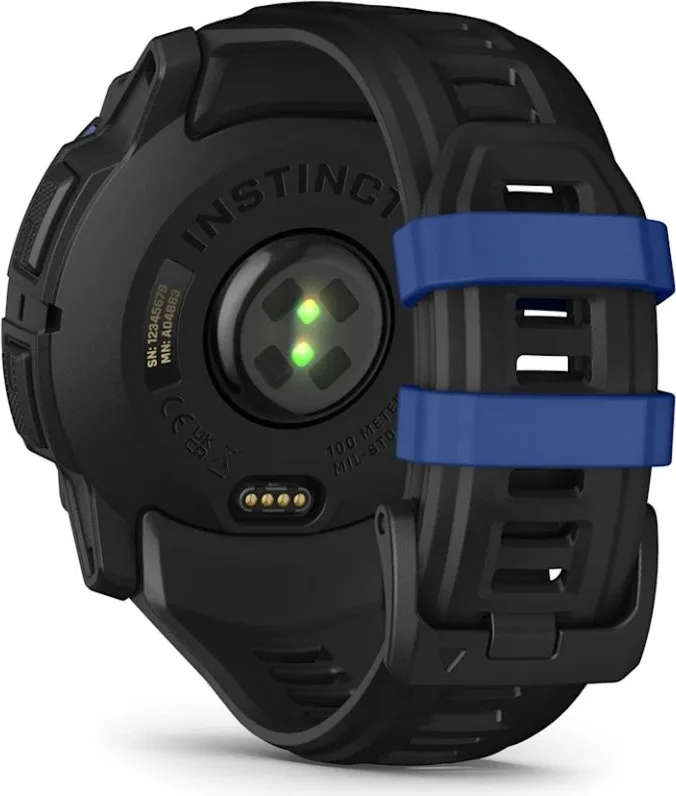 Смарт-часы Garmin Instinct 3 50 мм черный-синий (03020-03)