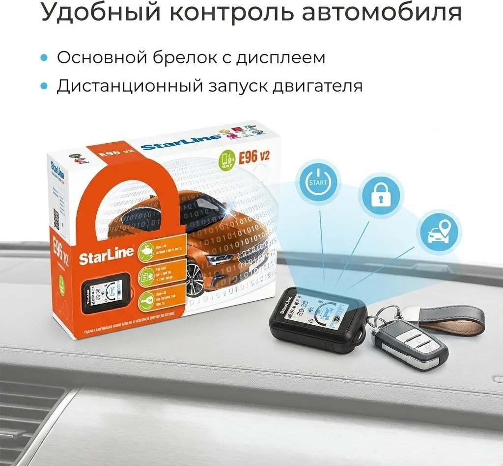 Автосигнализация Starline E96 V2 BT 2CAN-4LIN