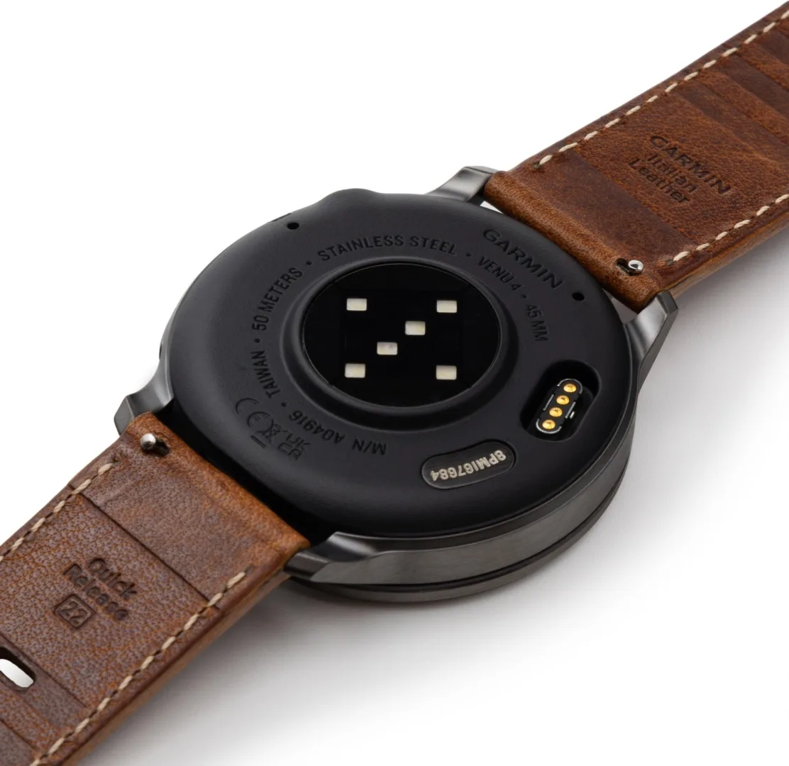 Смарт-часы Garmin VENU 4 45 мм черный-коричневый (03014-03)