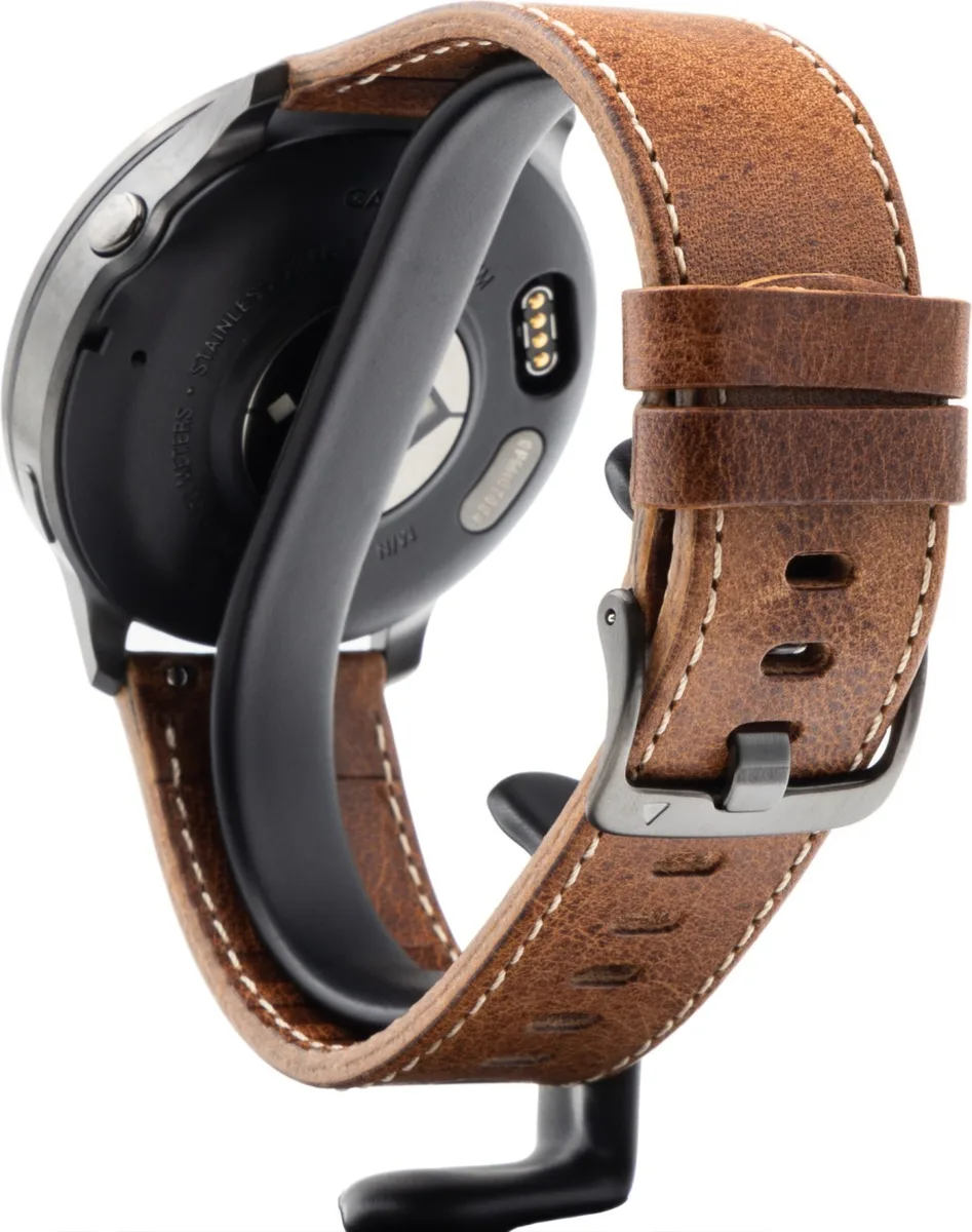 Смарт-часы Garmin VENU 4 45 мм черный-коричневый (03014-03)