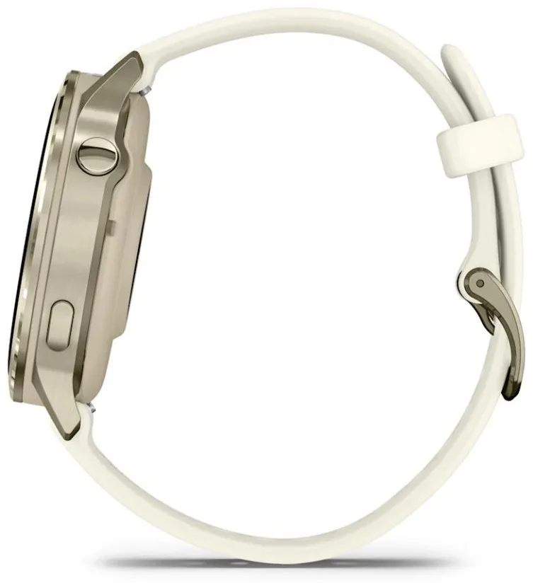 Смарт-часы Garmin Venu 4s 41 мм золотистый-белый (03013-00)
