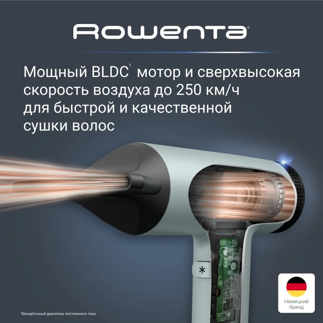 Фен Rowenta HY7120E0 Зеленый