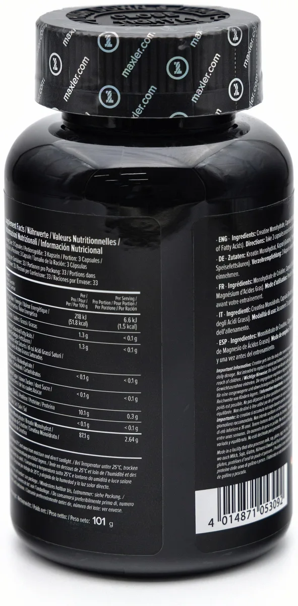 Креатин Maxler Creatine Caps 1000 100 капсул (3092)