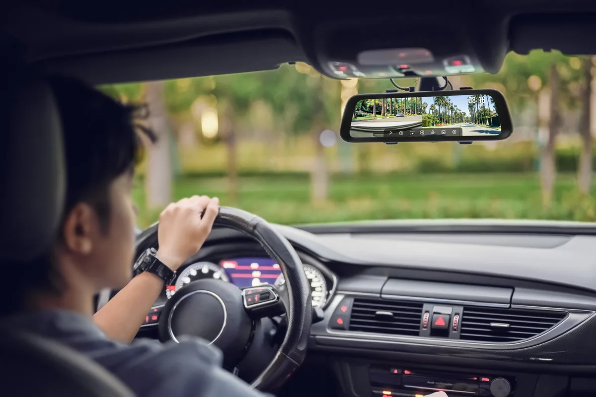 Видеорегистратор 70mai Dash Cam Mirror S500 + камера заднего вида