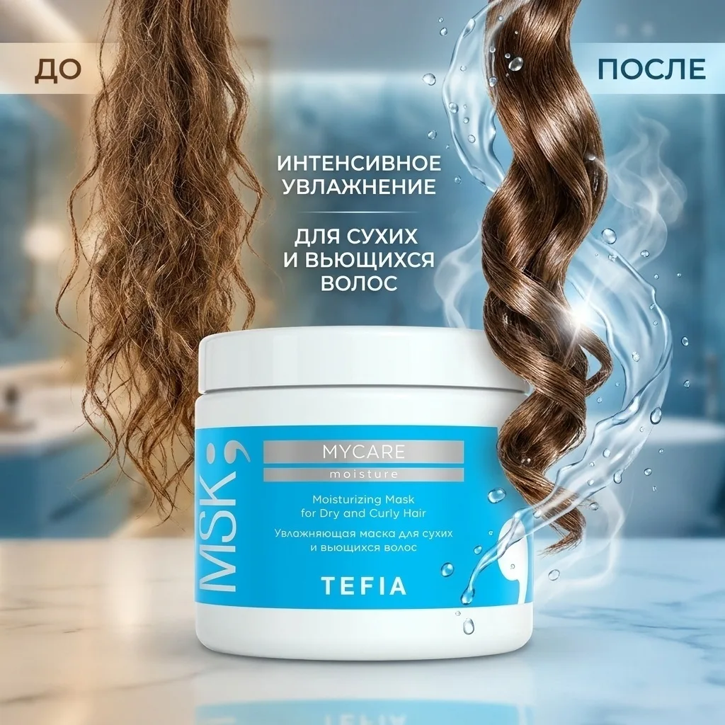 Маска увлажняющая TEFIA MYCARE MOISTURE 500мл