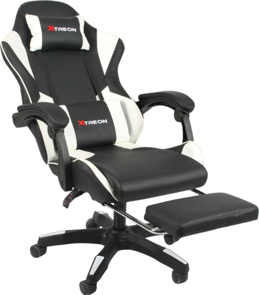 Игровое компьютерное кресло XTREON CT-ESC-7042 Черно-белый