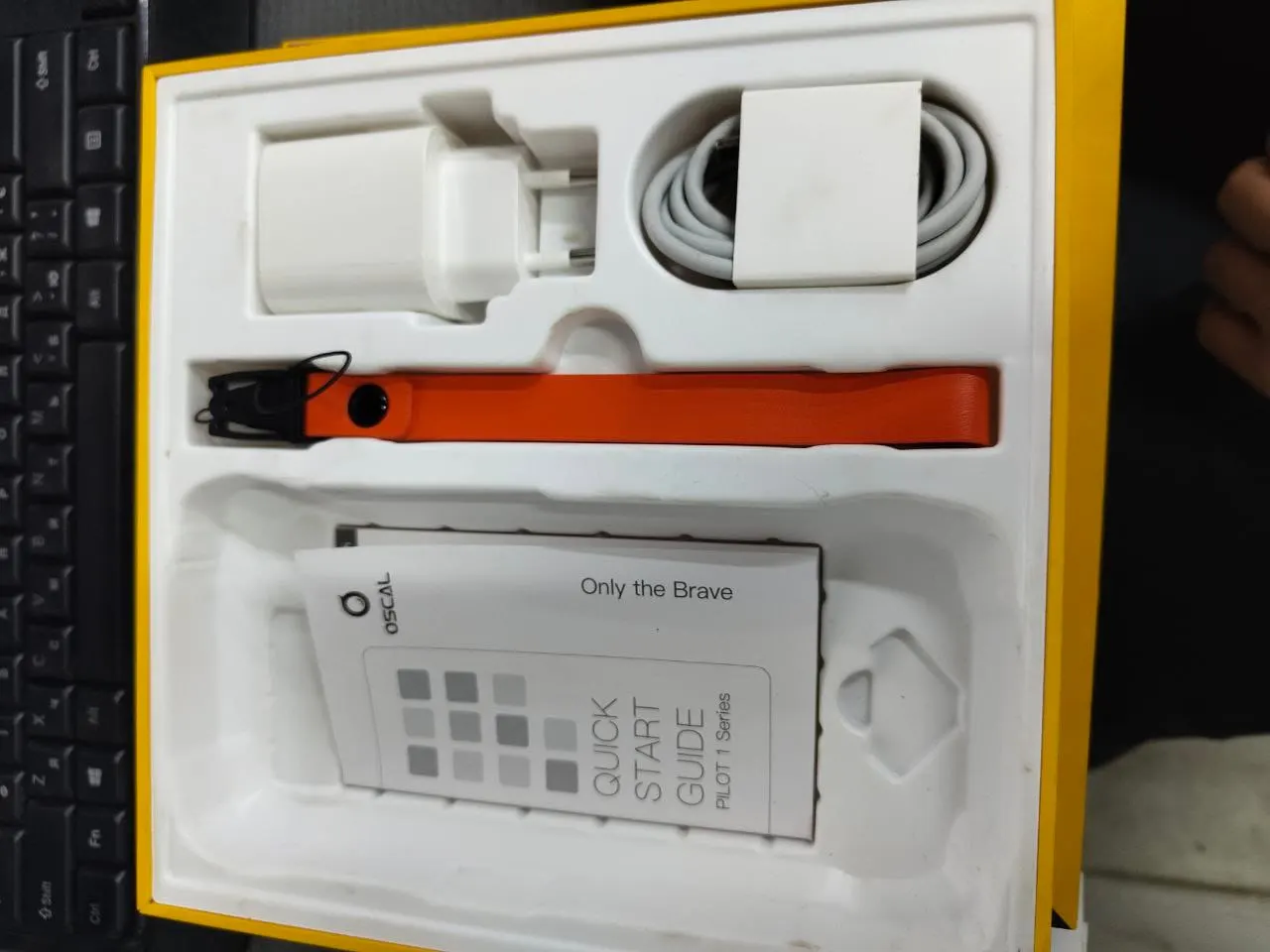 Смартфон BlackView Oscal Pilot 1 6/256GB Black, Уценка — фото дефекта 6