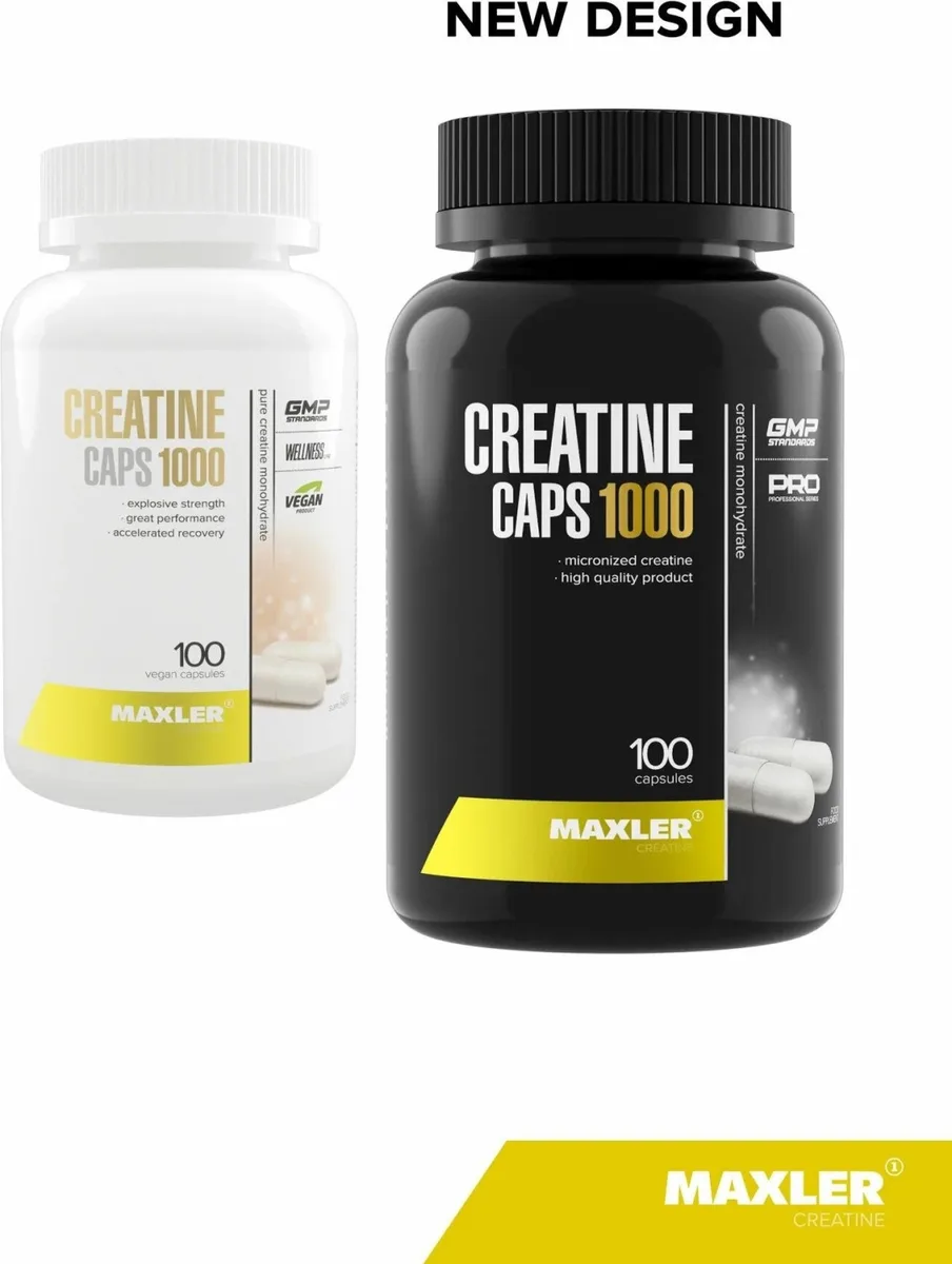Креатин Maxler Creatine Caps 1000 100 капсул (3092)