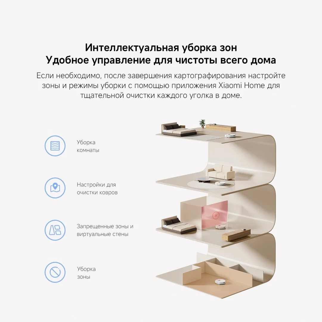 Робот-пылесос Xiaomi H40 Белый