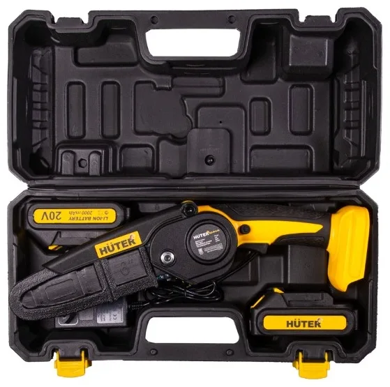 Аккумуляторная цепная пила Huter ELS-20-Li-2К